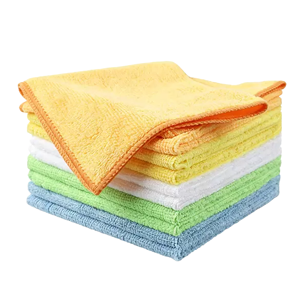 Panni per pulizia in microfibra 12x12 asciugamani in spugna ultra assorbenti confezione da 12
